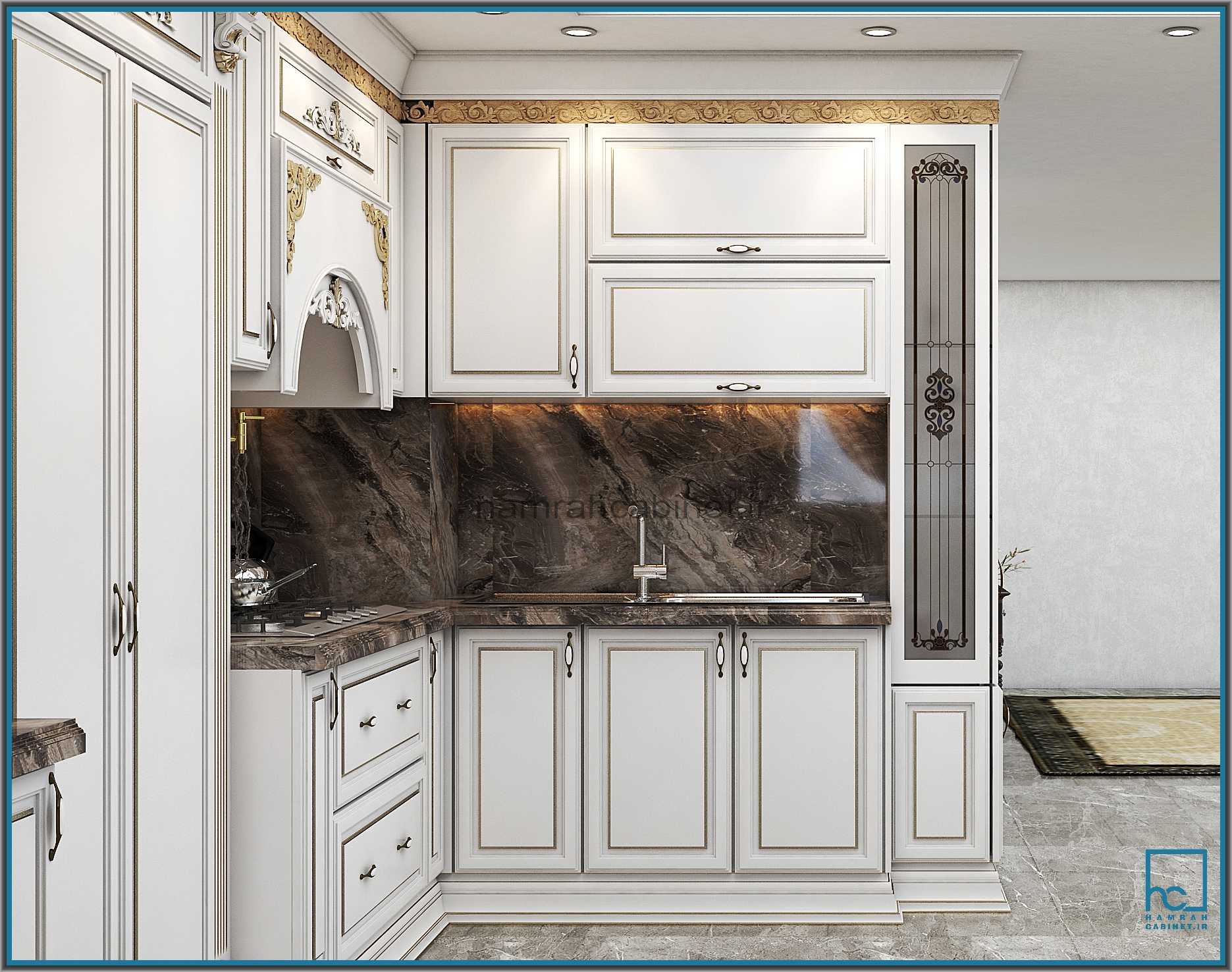 کابینت کلاسیک رنگخور 69